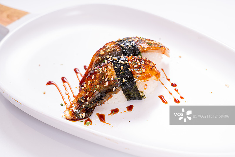 日式鳗鱼寿司图片素材