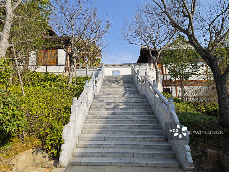 建阳考亭书院中国古建筑文物保护单位景区图片素材