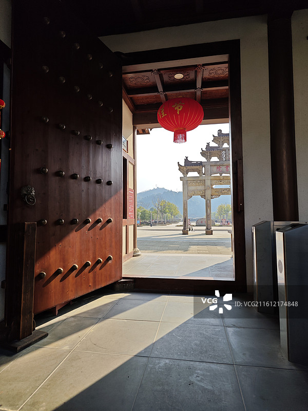 建阳考亭书院中国古建筑文物保护单位景区图片素材