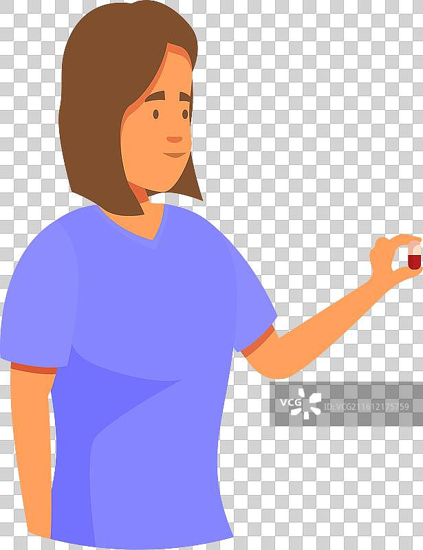 医护人员手中拿着药丸图片素材