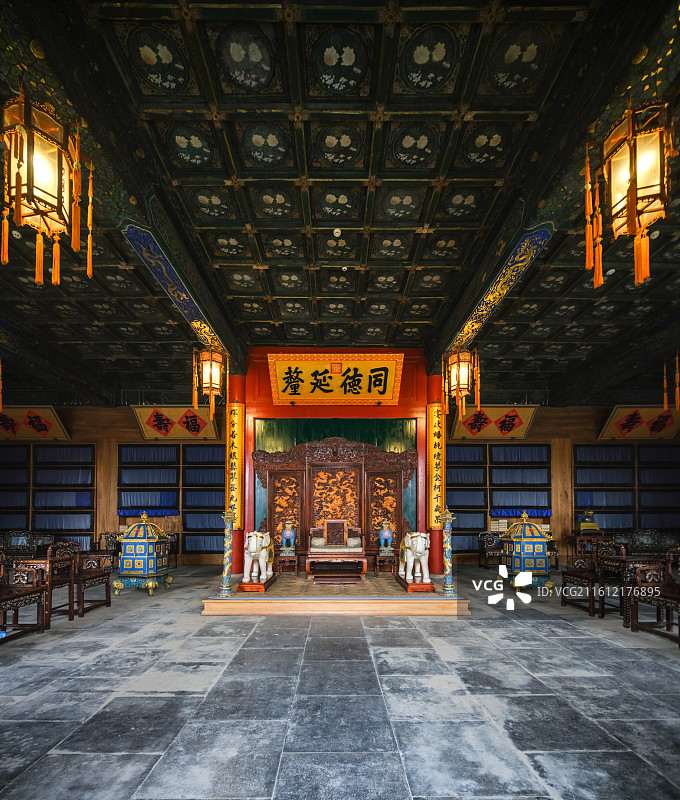 北京恭王府多福轩图片素材