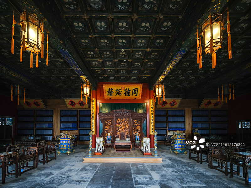 北京恭王府多福轩图片素材