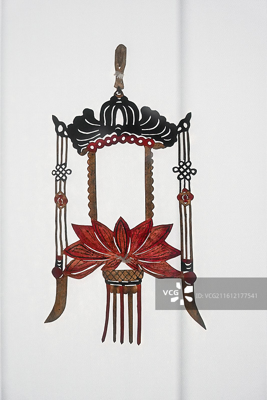 成都博物馆5层皮影馆精品皮影图片素材