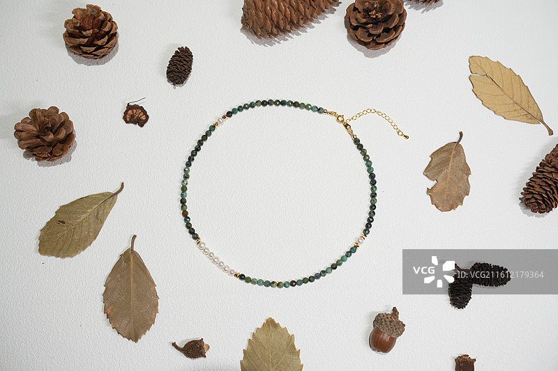 水晶项链图片素材