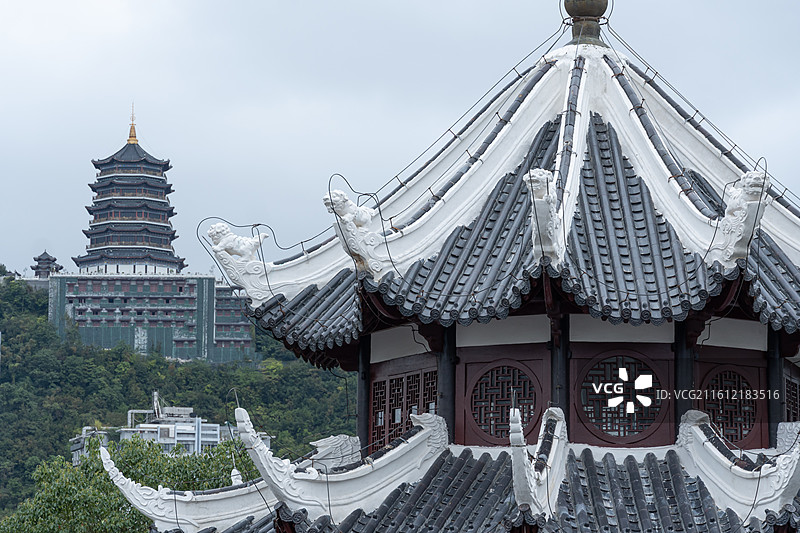 贵阳风景溶洞黔灵山猴子人文图片素材