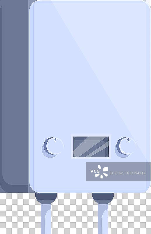 现代热水器为家庭提供热水图片素材