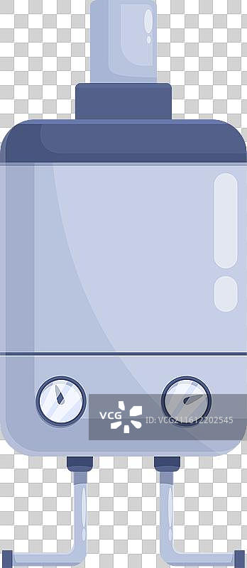家用燃气锅炉加热和供暖图片素材
