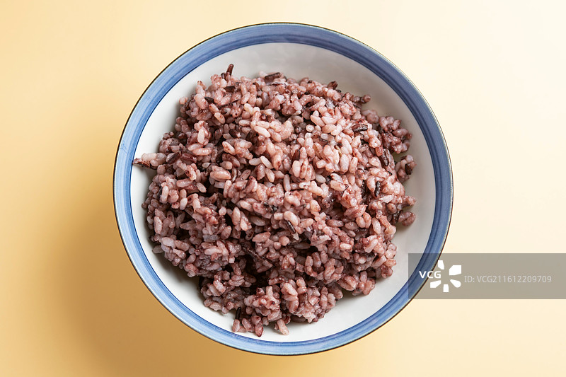 紫米饭图片素材