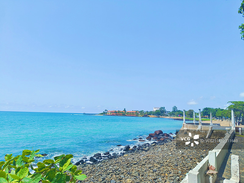 蓝色大海，大西洋图片素材