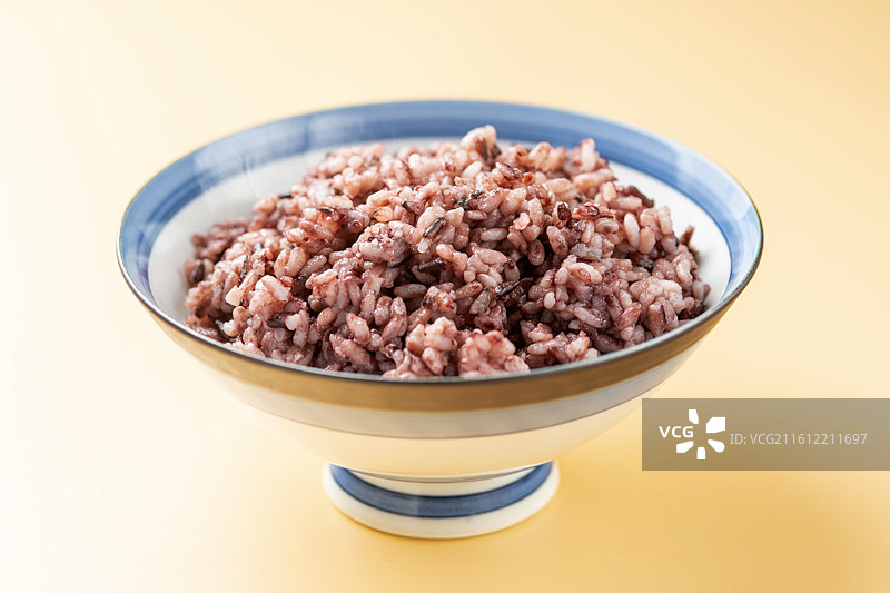 紫米饭图片素材