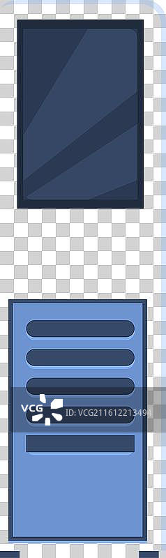 现代支付终端，屏幕空白图片素材