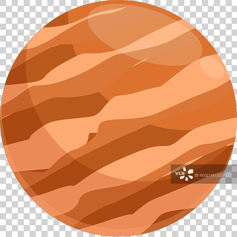 金星在外太空旋转图片素材