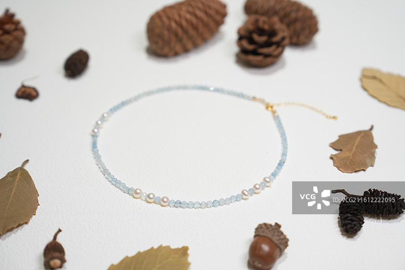 水晶项链图片素材