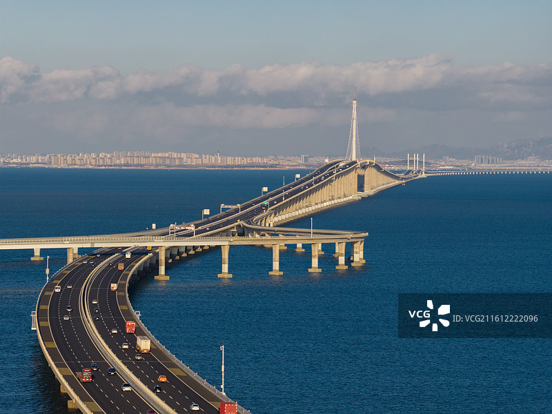 胶州湾大桥图片素材