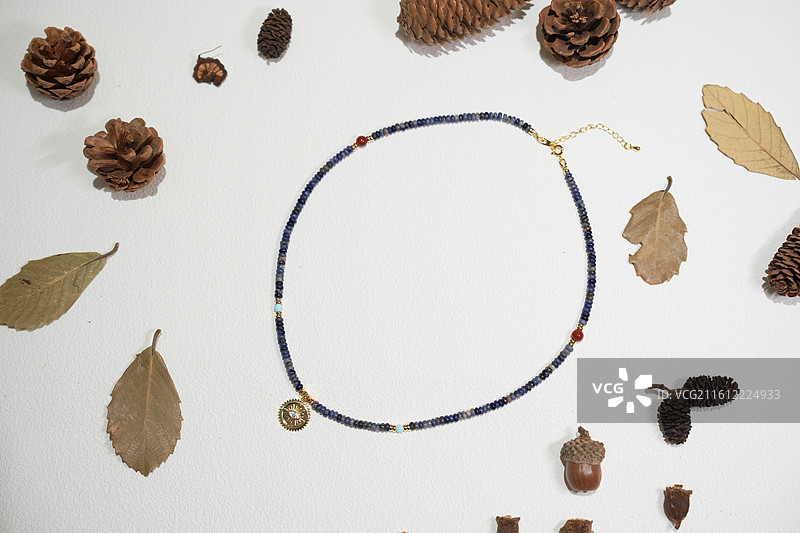 水晶项链图片素材