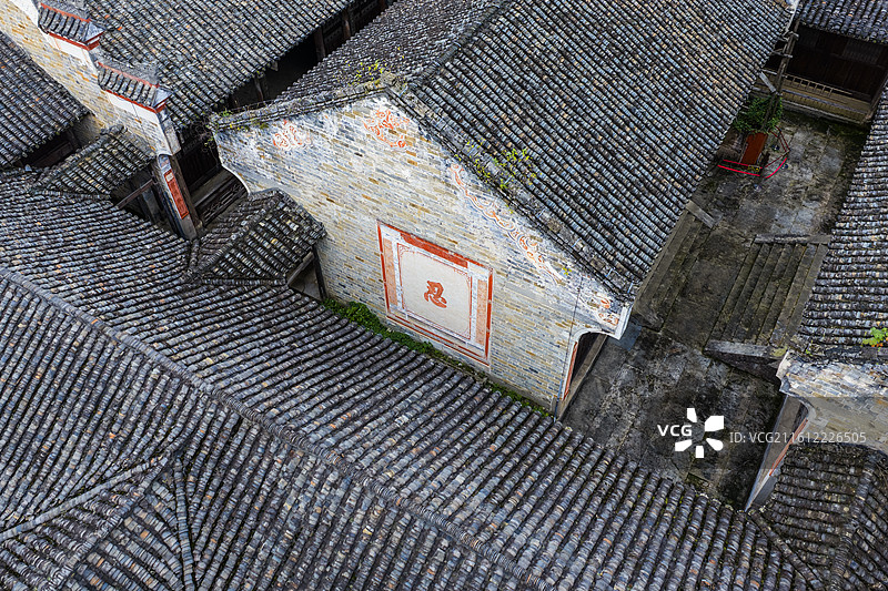 湖北利川大水井古建筑群风光图片素材