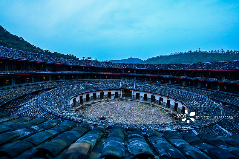 广东梅州大埔大东镇花萼楼图片素材