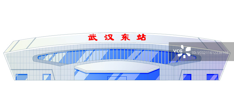 湖北武汉东站图片素材