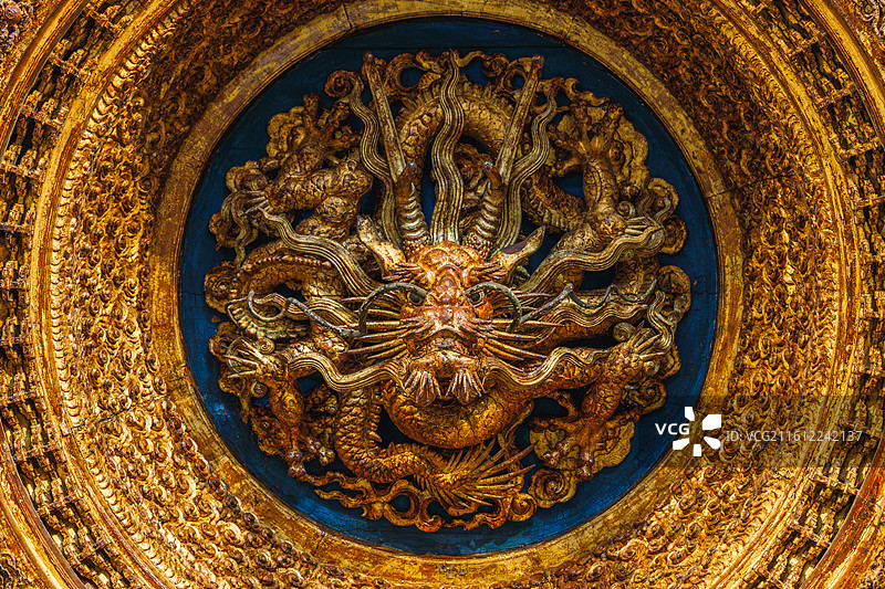 故宫藻井图片素材