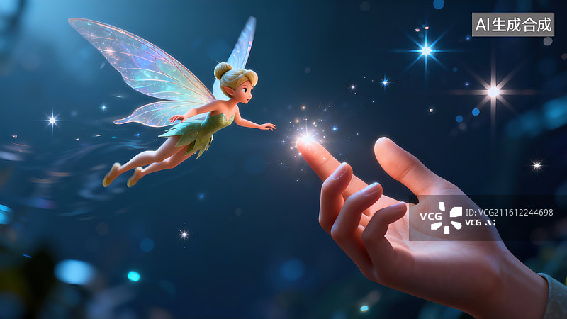 【AI数字艺术】精灵概念插画图片素材