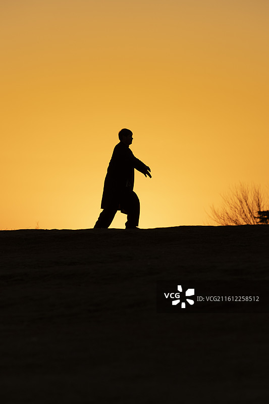 武术剪影图片素材