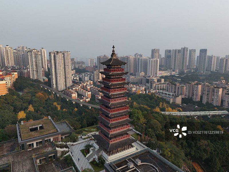 重庆市大渡口区中华美德公园图片素材