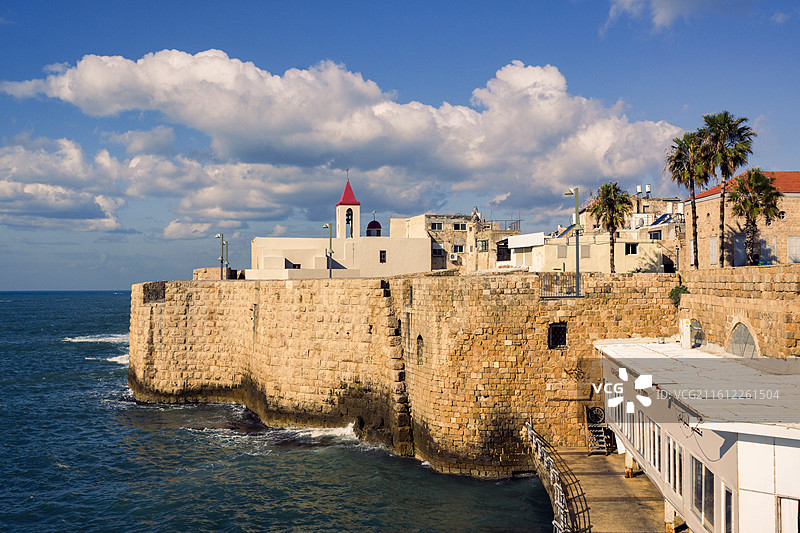 以色列阿卡古城图片素材