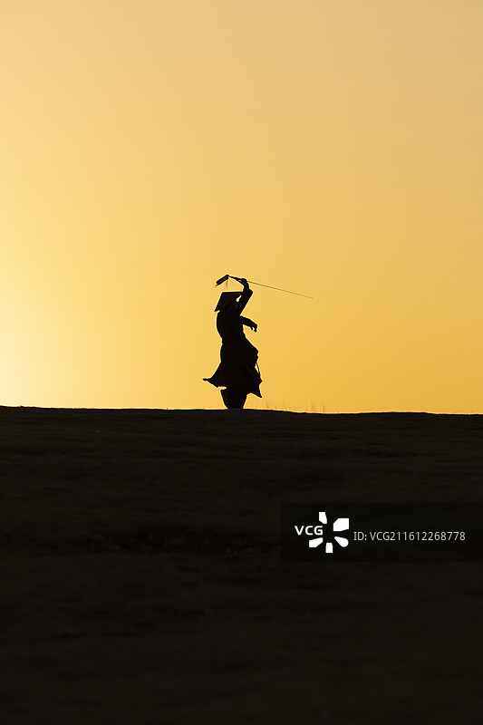 武术剪影图片素材