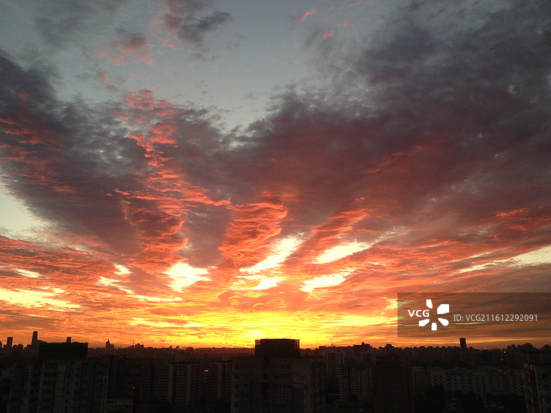 火烧云图片素材