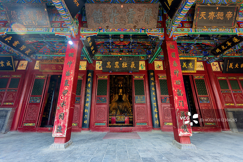 中国河南洛阳关林景区关林庙风光图片素材