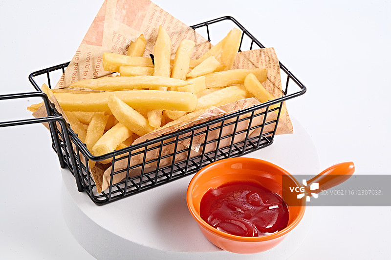 快餐美食炸薯条图片素材