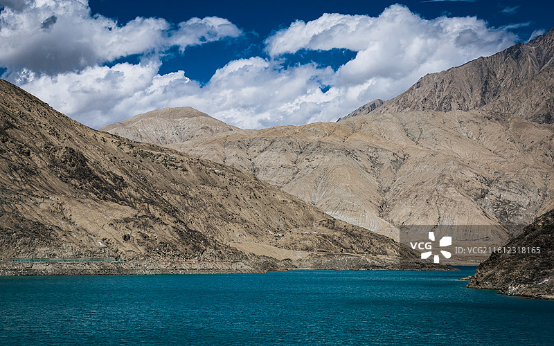 新疆·班迪尔蓝湖图片素材