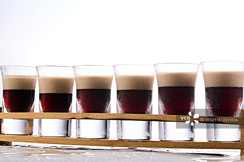 B-52鸡尾酒 B-52 cocktail shots图片素材