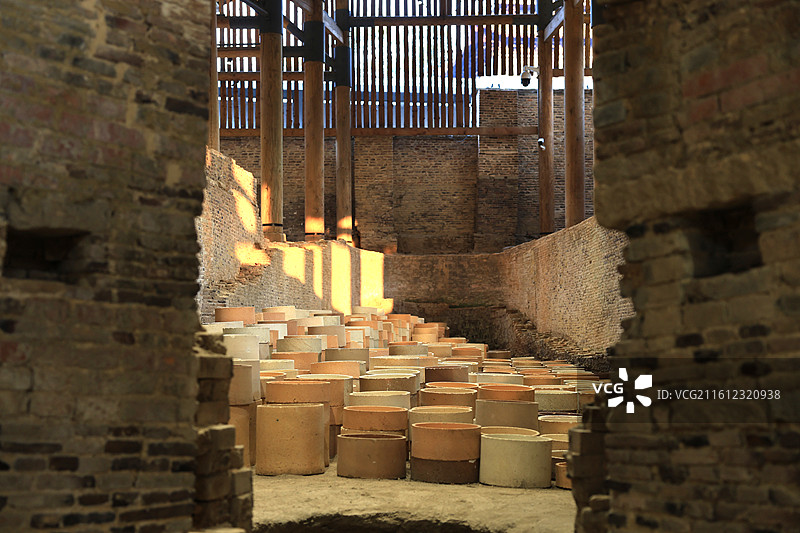 江西景德镇陶阳里御窑厂刘家窑黄老大窑遗址图片素材