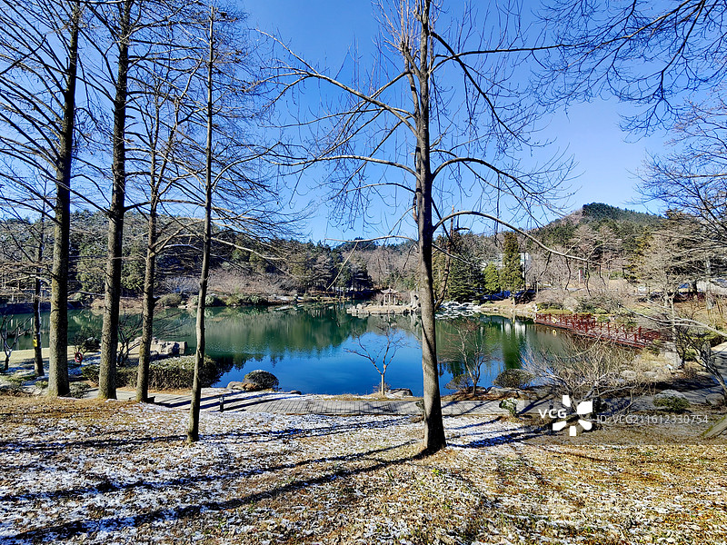 宁波四明山仰天湖图片素材