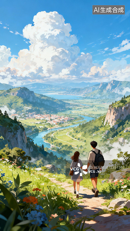 【AI数字艺术】旅行图片素材