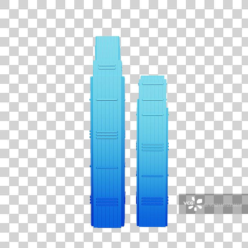 3D立体湖南长沙地标建筑长沙国金中心图片素材