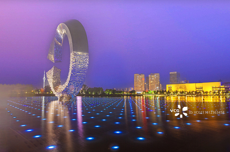 天津文化中心（银河广场）图片素材