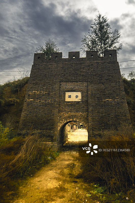 朔州右玉县杀虎堡长城图片素材