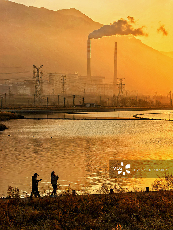 暮色时分图片素材