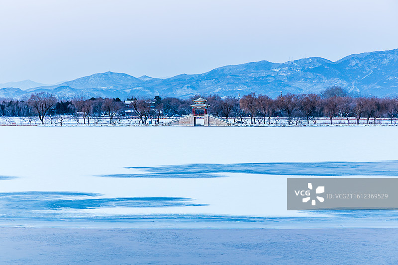 冬日颐和园图片素材