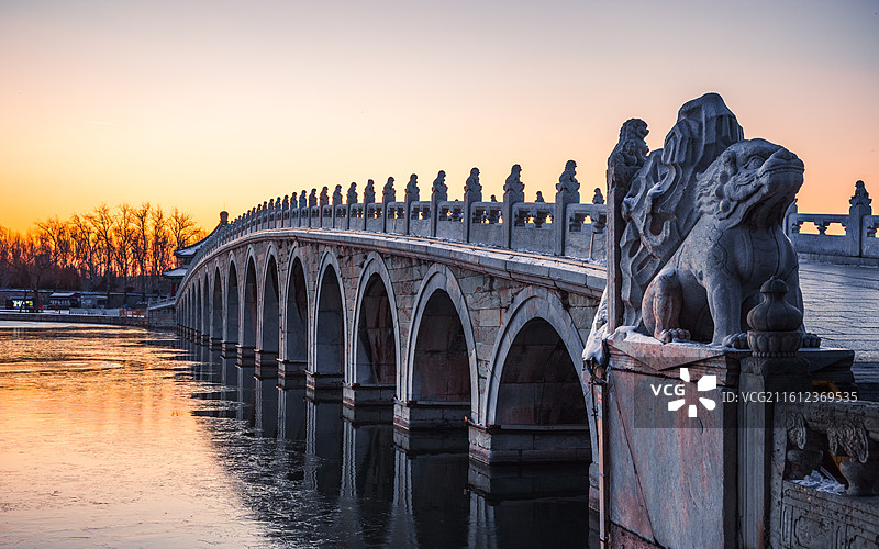 冬日颐和园图片素材