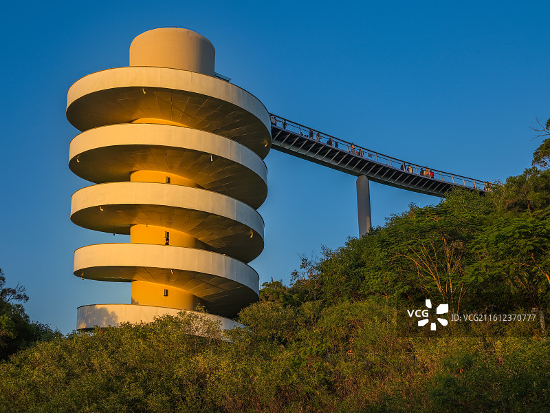 厦门山海步道图片素材