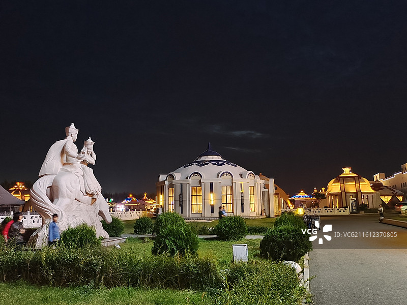 内蒙古呼和浩特市蒙亮民族风情园图片素材