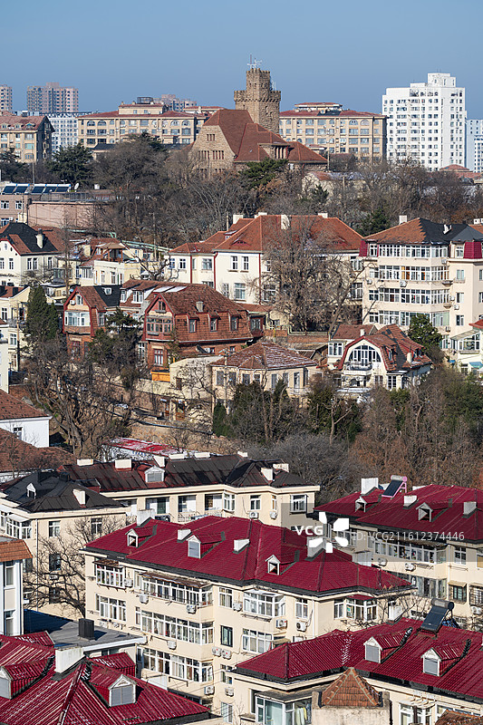 青岛城市风光图片素材