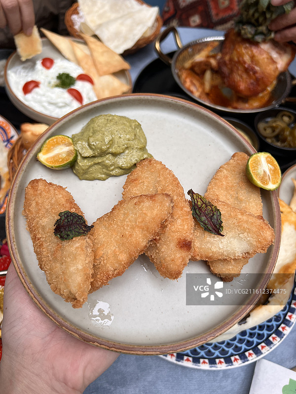 美食中东料理图片素材