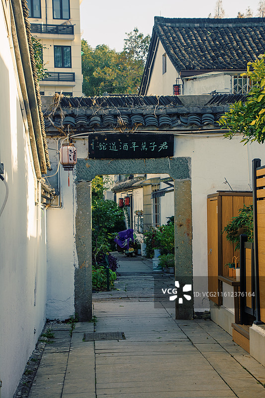 杭州大兜路历史文化街区图片素材