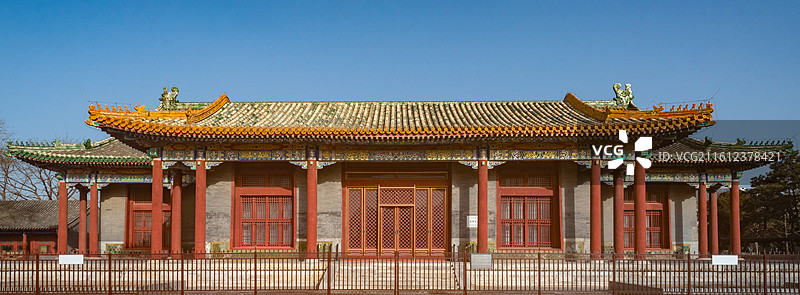 北京皇城东苑普度寺大殿图片素材