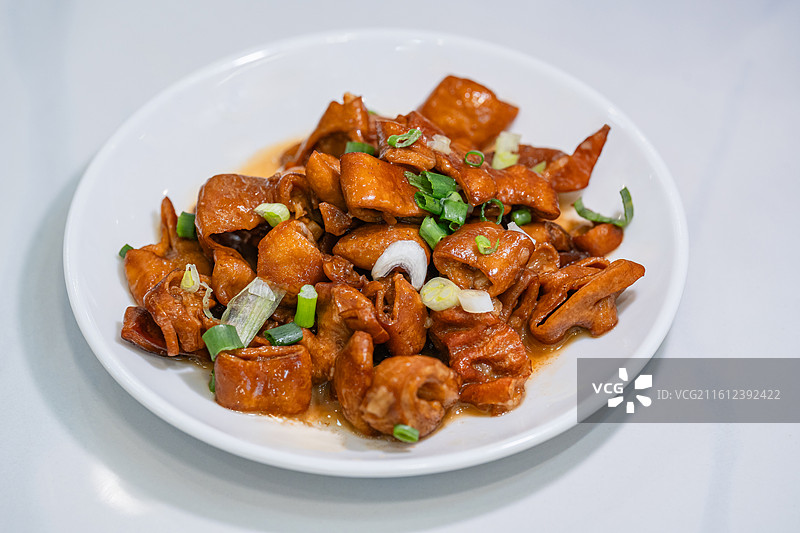 红烧肥肠 特写 川菜 美食 卤味  菜单 电商图片素材