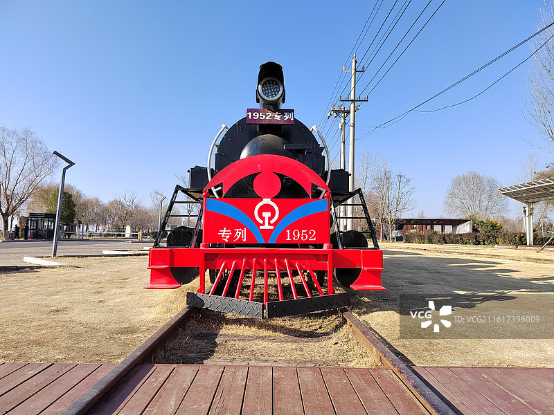 毛主席视察黄河专列图片素材